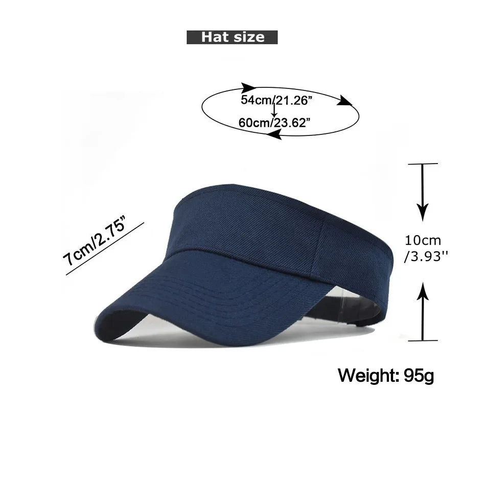 Outdoor Sports Casual Sun Hat Tennis Hat Baseball Cap Golf Visor
