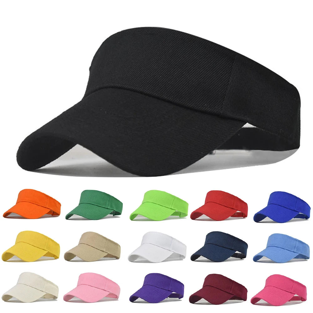 Outdoor Sports Casual Sun Hat Tennis Hat Baseball Cap Golf Visor