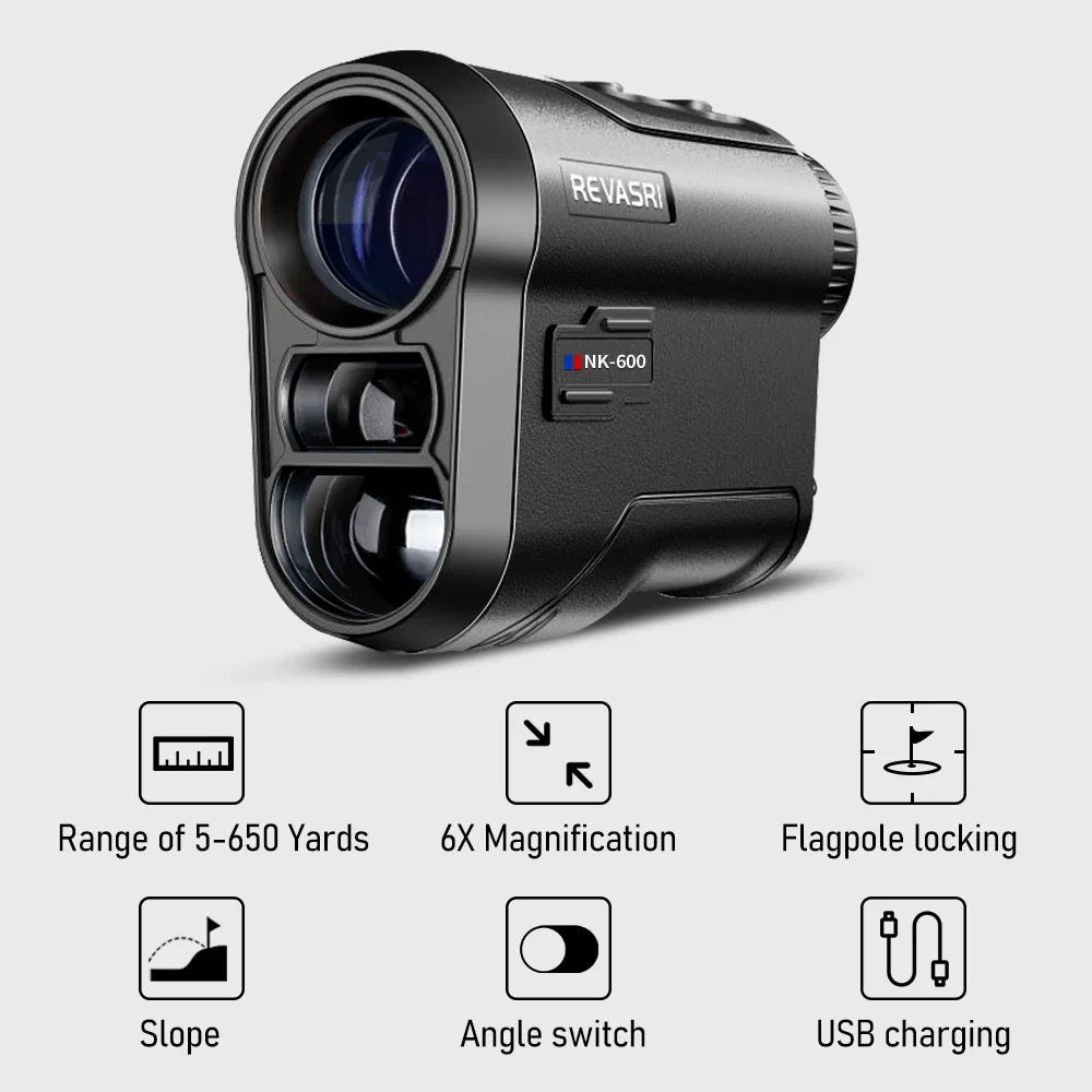Yard Golf Laser Rangefinder with Slope Compensation